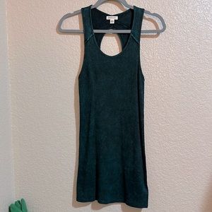 Urban Outfitters Ribbed Racerback Keyhole Dress